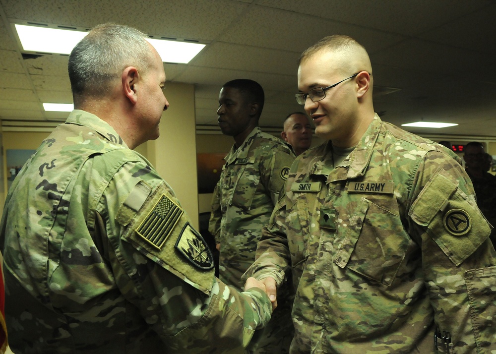 National Guard director visits troops in Kuwait