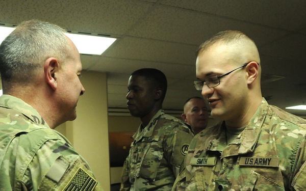 National Guard director visits troops in Kuwait