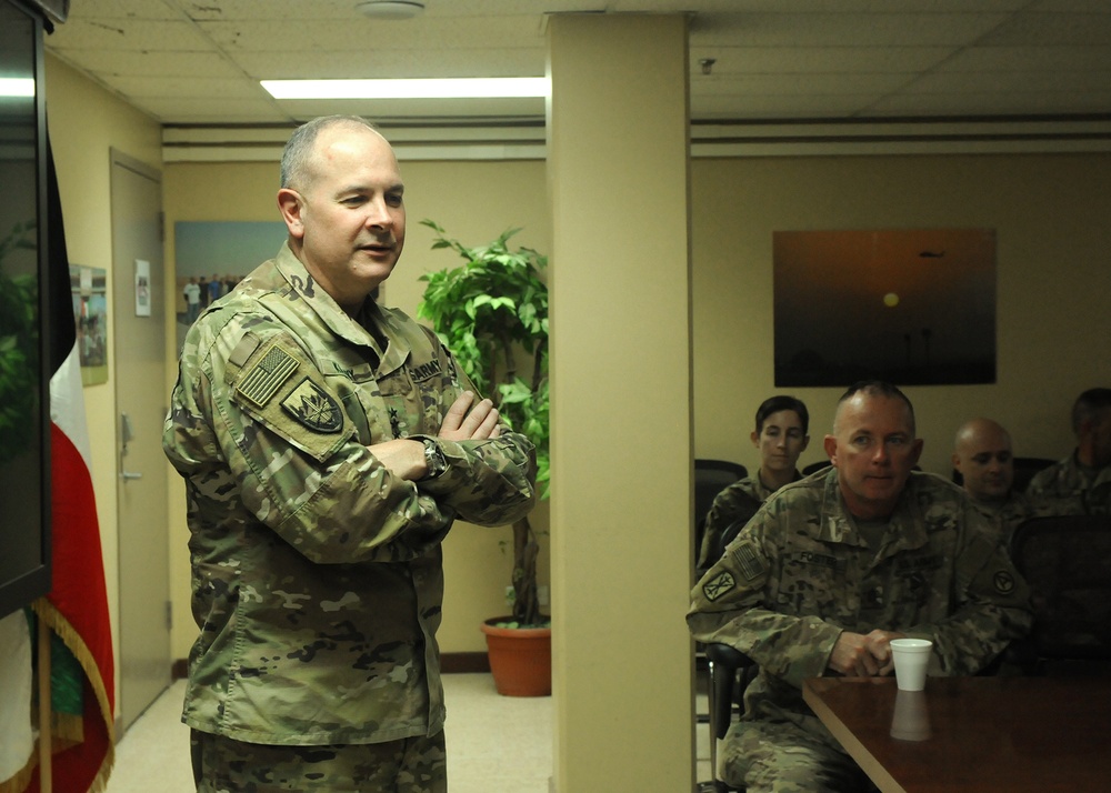 National Guard director visits troops in Kuwait