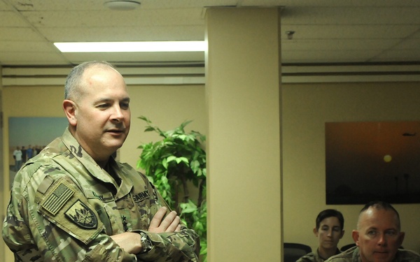 National Guard director visits troops in Kuwait