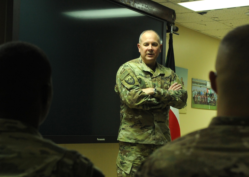 National Guard director visits troops in Kuwait