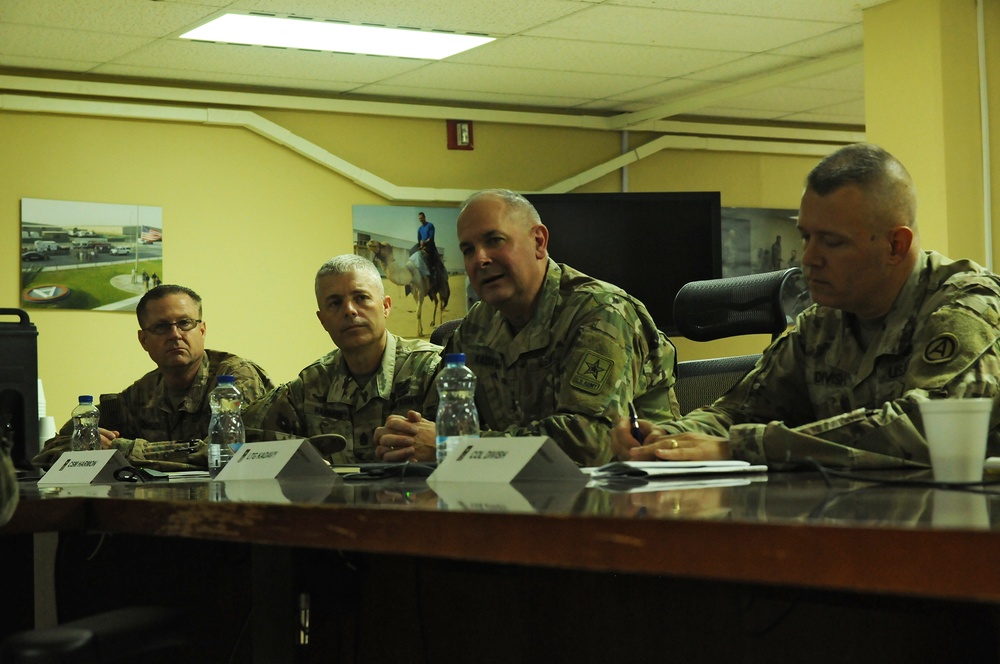 National Guard director visits troops in Kuwait