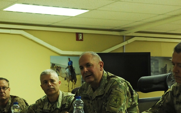 National Guard director visits troops in Kuwait