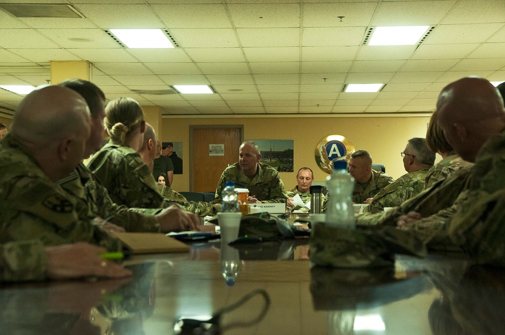 National Guard director visits troops in Kuwait