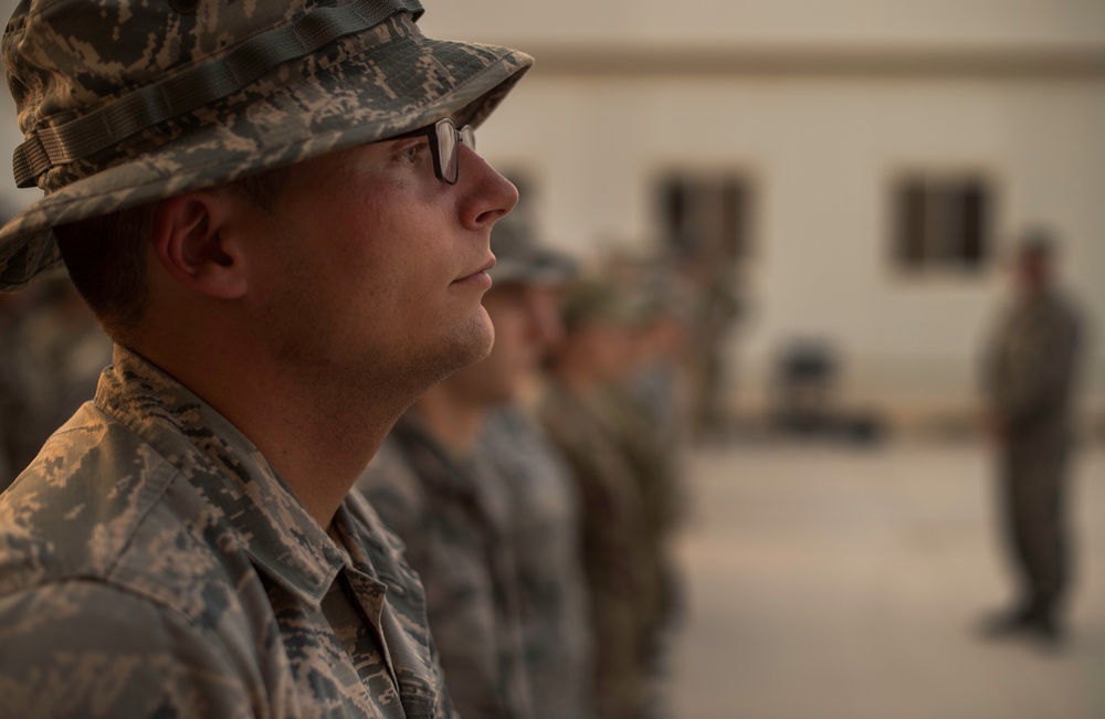 Deployed U.S., Coalition personnel honor 9/11