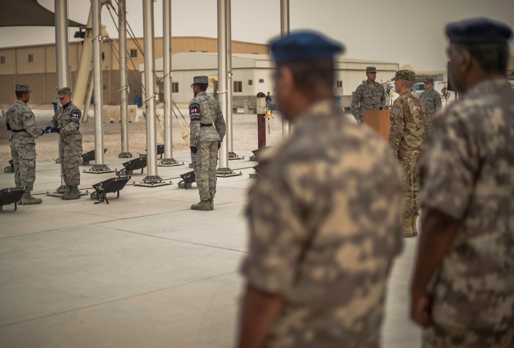 Deployed U.S., Coalition personnel honor 9/11
