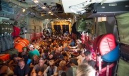 106th Rescue Wing provide rescue support to those effected by Hurrican Irma