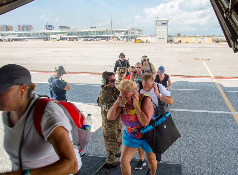 106th Rescue Wing provide rescue support to those effected by Hurrican Irma