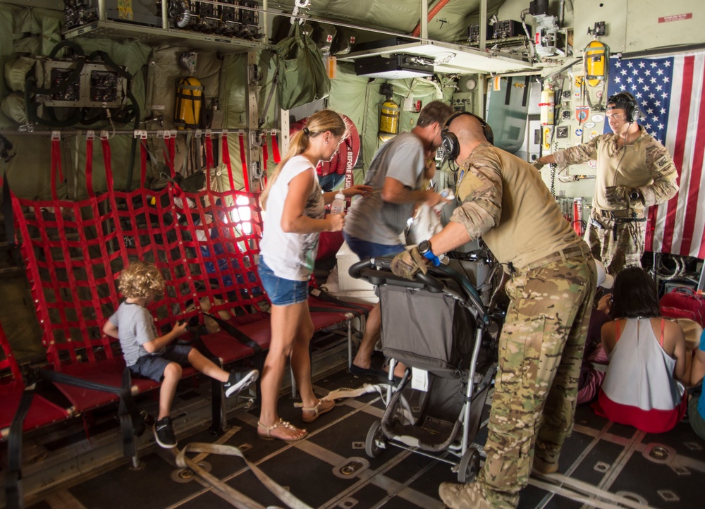 106th Rescue Wing provide rescue support to those effected by Hurrican Irma