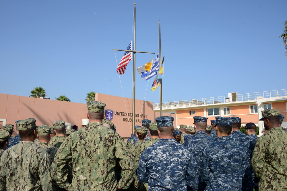 NSA Souda Bay 9/11 Memorial Ceremony