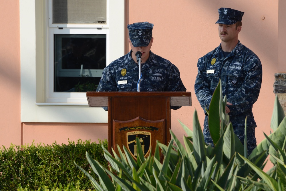 NSA Souda Bay 9/11 Memorial Ceremony