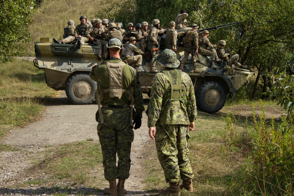 DVIDS - Images - Rapid Trident Soldiers React To Convoy Ambush Training ...