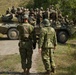Rapid Trident soldiers react to convoy ambush training