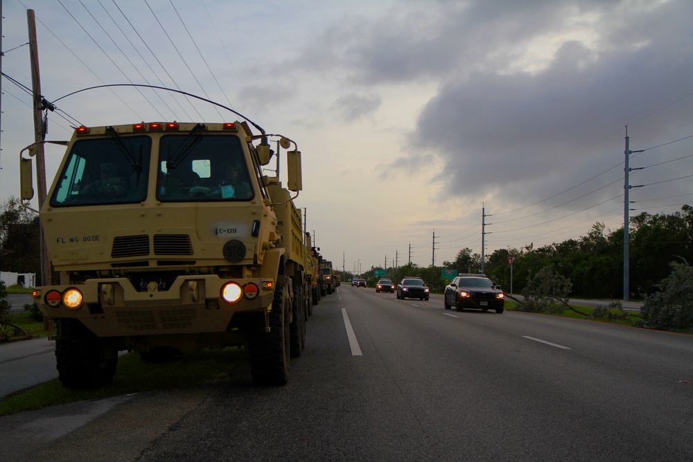 53rd Infantry Brigade Combat Team, Brigade Engineer Battalion conducts route clearance along US-1