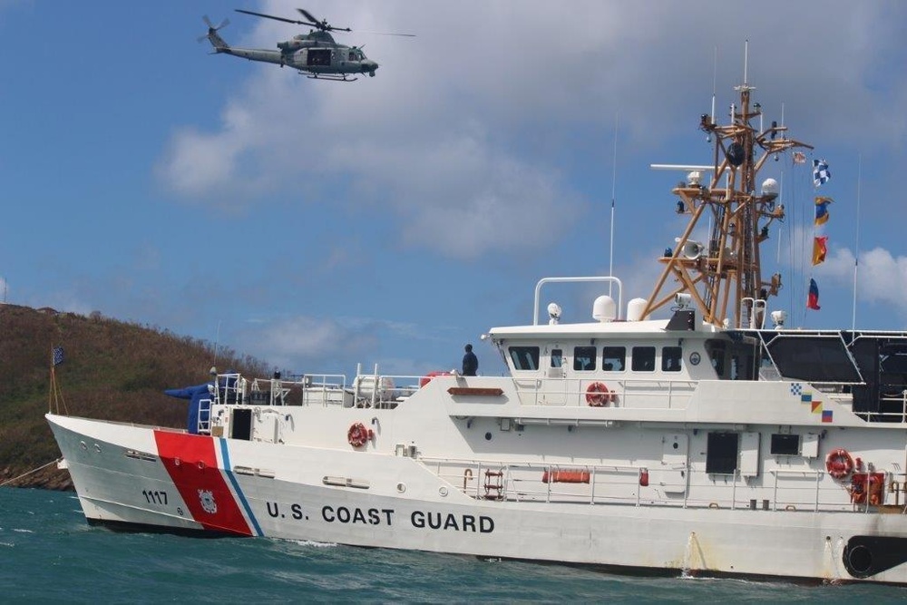 Coast Guard, partner agencies continue relief efforts in U.S. Virgin Islands