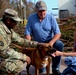 53rd Infantry Brigade Combat Team, Brigade Engineer Battalion meets with locals