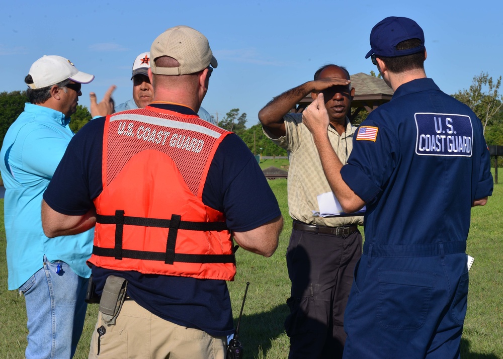 Crews Work to Recover Containers Near Houston