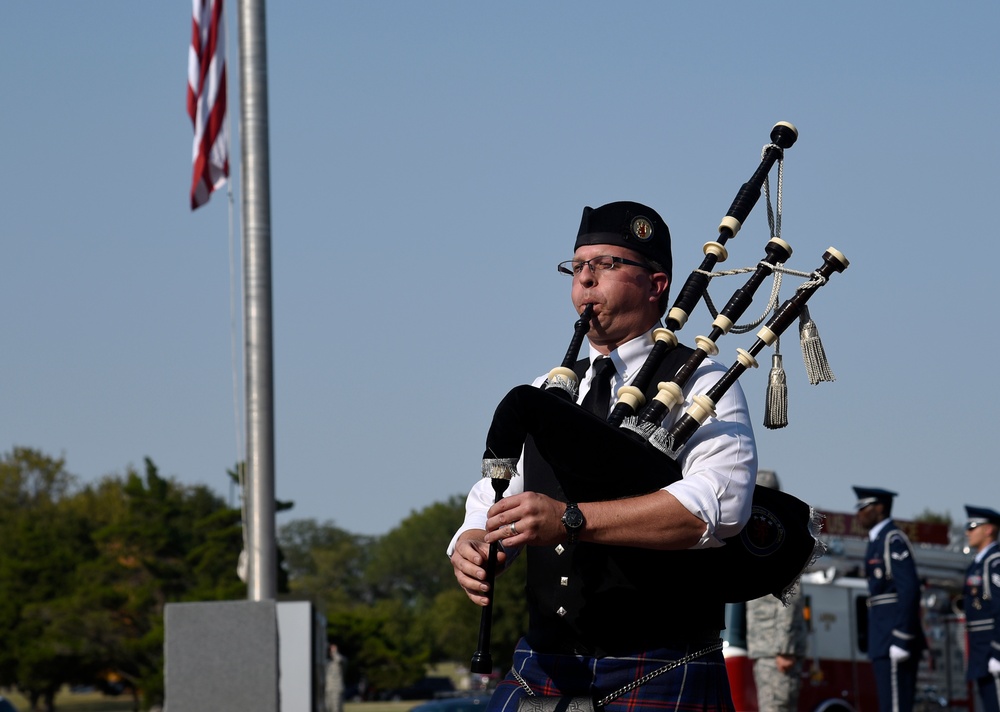 Patriot Day Retreat ceremony