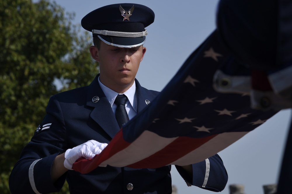 Patriot Day Retreat ceremony