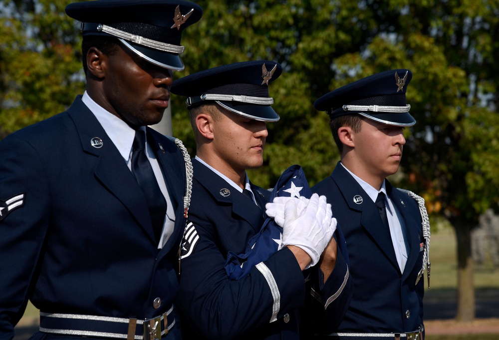 Patriot Day Retreat ceremony