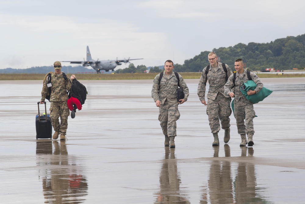 130th Airlift Wing welcomes many returning members from OIR deployment