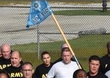 LTG Luckey joins the MIRC for the 9/11 Memorial Run!