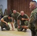 Michigan Army National Guard Company B, 1st Battalion, 125th Infantry Regiment conducts hand-to-hand combat training at Exercise Viking Star 2017 in Denmark