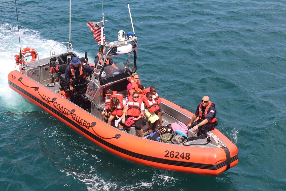 Coast Guard evacuates 99 people, 13 pets from St. Thomas, U.S. Virgin Islands