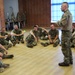 Michigan Army National Guard Company B, 1st Battalion, 125th Infantry Regiment conducts hand-to-hand combat training at Exercise Viking Star 2017 in Denmark