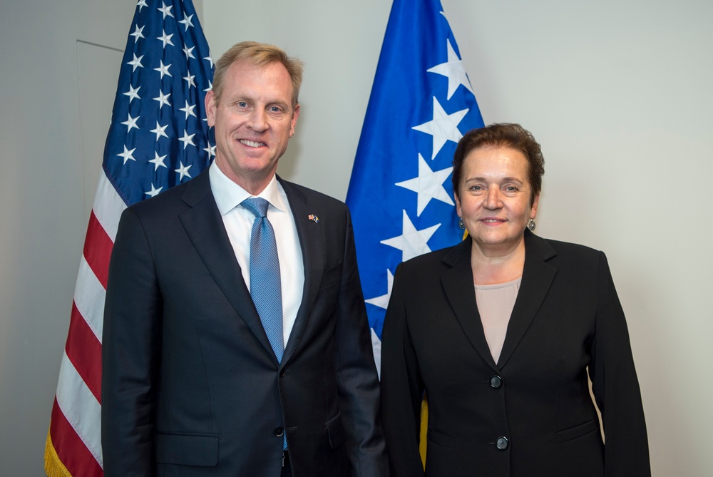 DSD meets with Bosnia-Herzegovina's minister of defense
