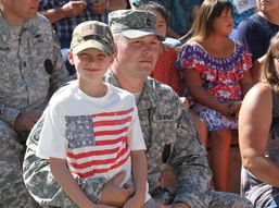 National Guard unit honored during deployment ceremony