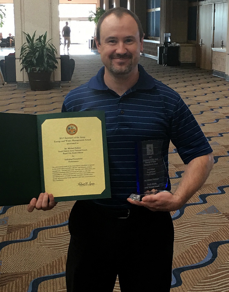SD National Guard employee earns Sec. of the Army award for exceptional energy management