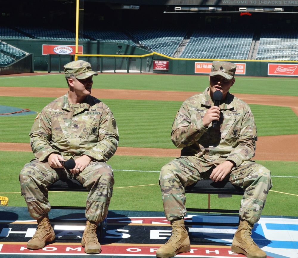 Phoenix Central recruiters attend Arizona Diamondbacks Career Day