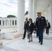 President of the Republic of the Marshall Islands, H.E. Hilda C. Heine, Participates in a Public Wreath-Laying Ceremony at Arlington National Cemetery