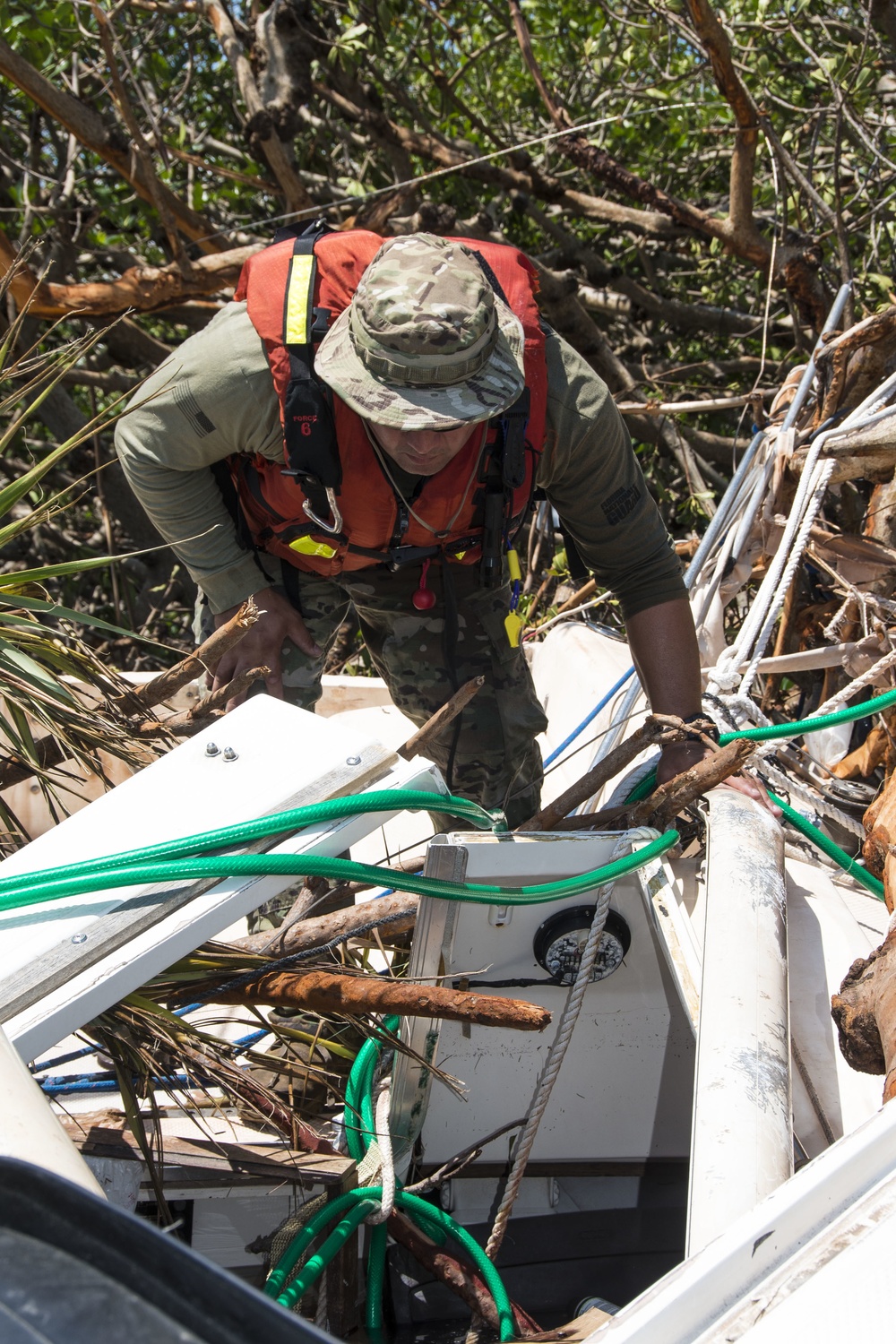 Florida CERF-P performs rescue and reconnaissance in Marathon