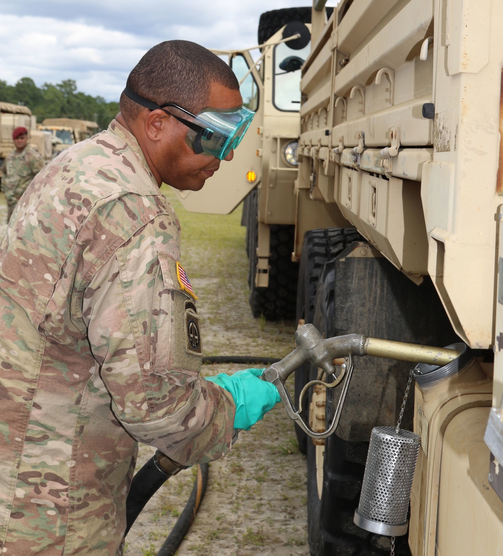 Soldiers prepare to assist in Hurricane Irma relief