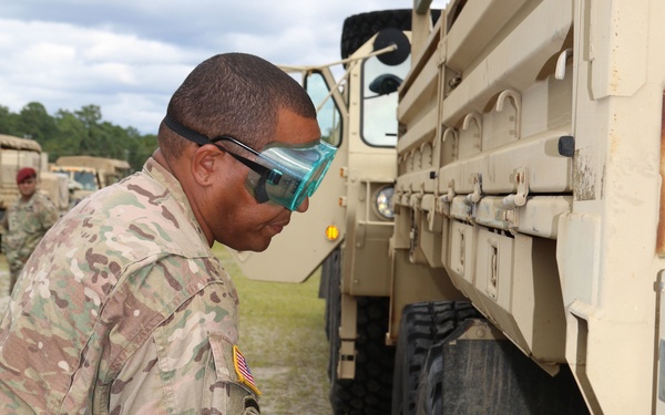 Soldiers prepare to assist in Hurricane Irma relief