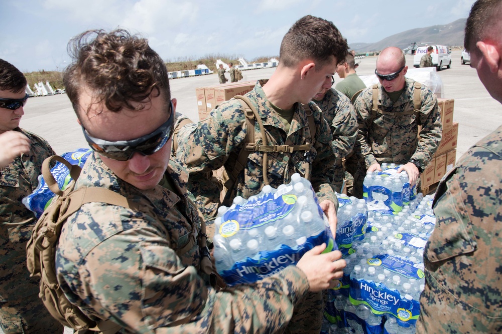 26th MEU Marines take part in joint relief efforts on U.S. Virgin Islands