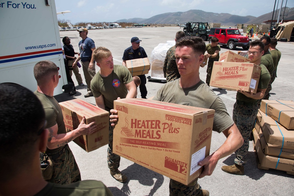 26th MEU Marines take part in joint relief efforts on U.S. Virgin Islands