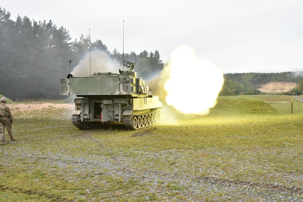 3-29FA conduct a live fire exercise