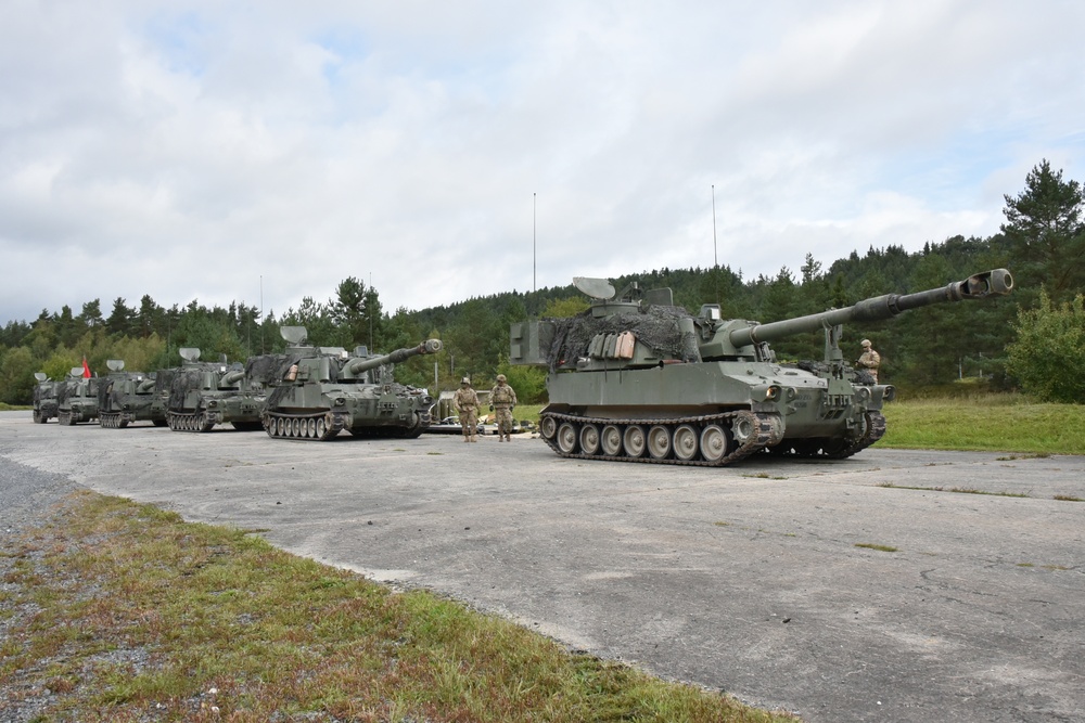 3-29FA conduct a live fire exercise