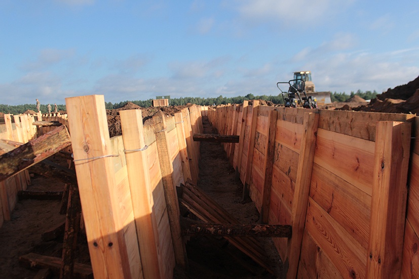 Battle Group Poland Trench Build