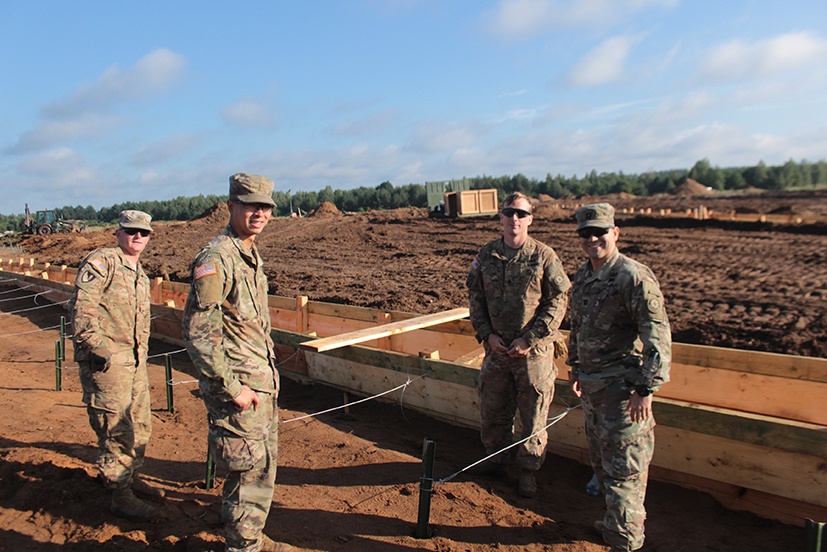 Battle Group Poland Trench Build