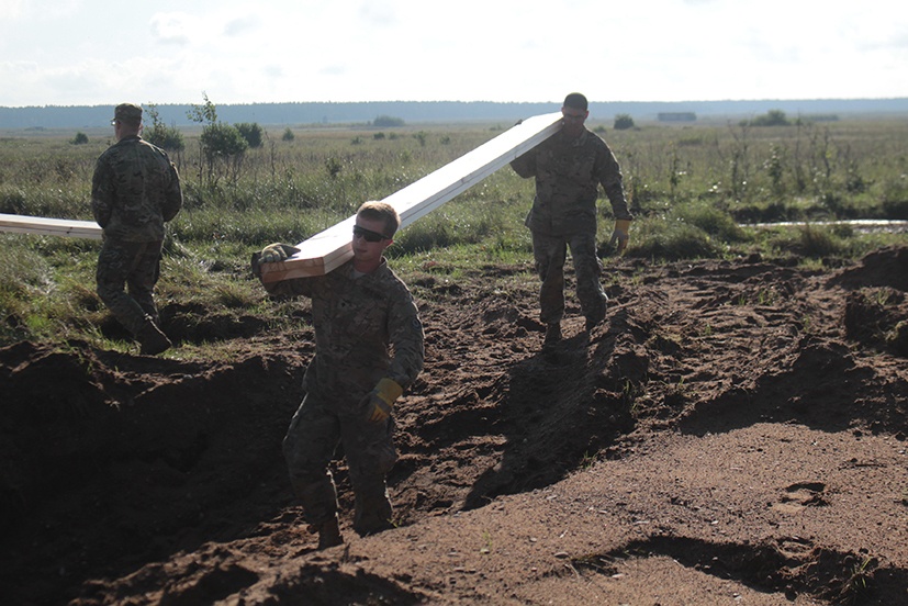 Battle Group Poland Trench Build