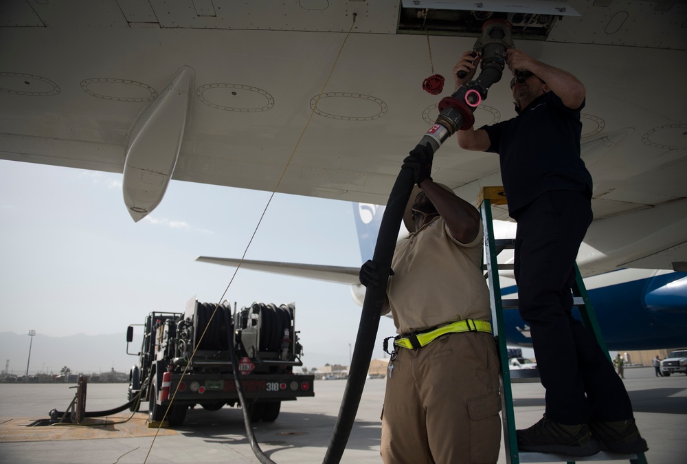 Serving again: Prior POL troops continue to fuel airpower in Afghanistan