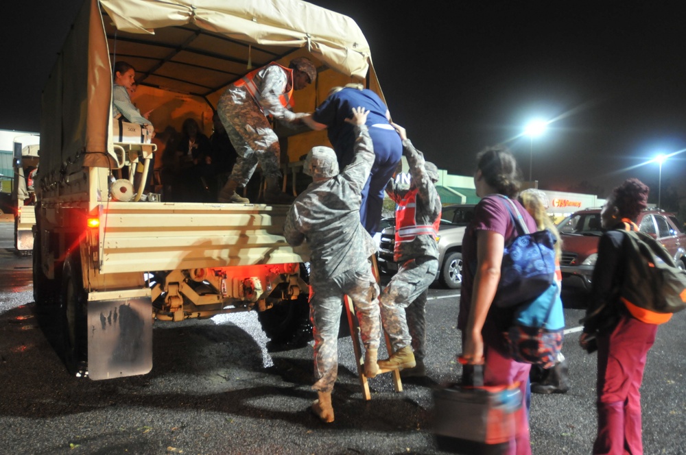 218th Maneuver Enhancement Brigade conducts high-water rescue missions