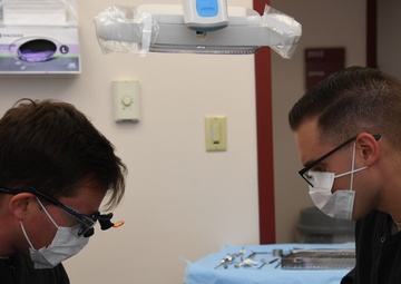 Dental assistant prevents dental disaster