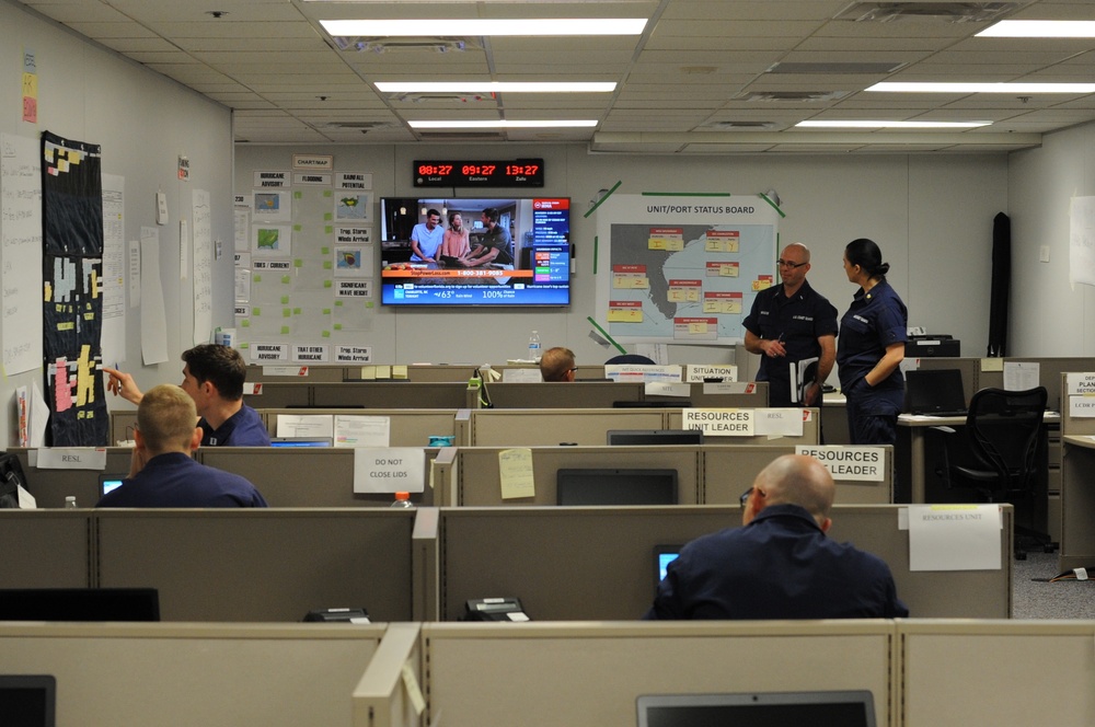 Coast Guard 7th District Incident Management Team coordinates Hurricane Irma Response Efforts