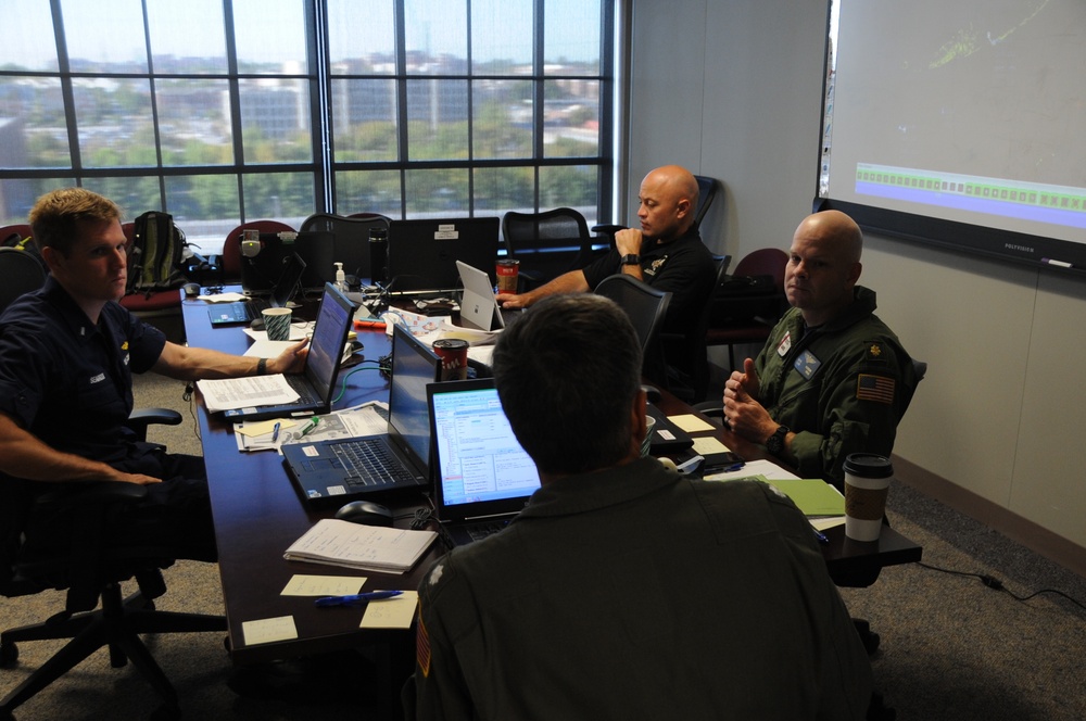 Coast Guard 7th District Incident Management Team coordinates Hurricane Irma Response Efforts