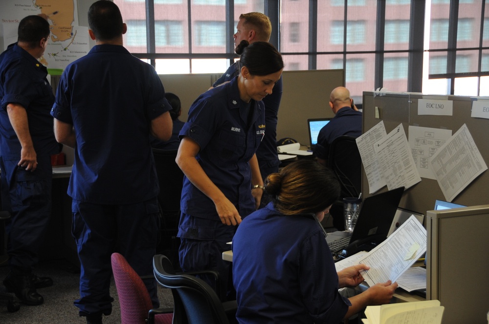 Coast Guard 7th District Incident Management Team coordinates Hurricane Irma Response Efforts